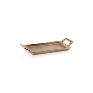 Dark Gold Aluminum Tray