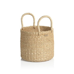 Round Abaca Basket Hamper